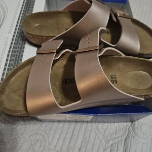 Birkenstock Rose Gold Sandals